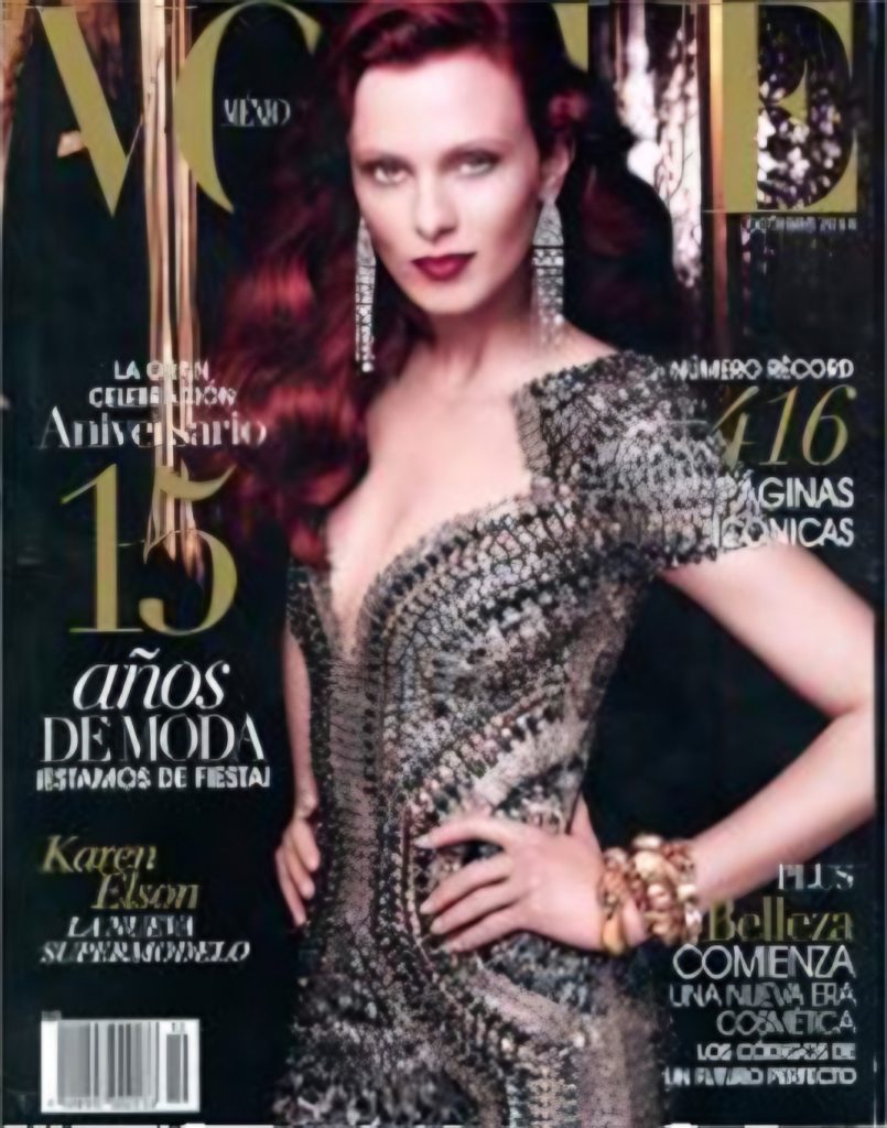 Vogue Mexico magazine cover