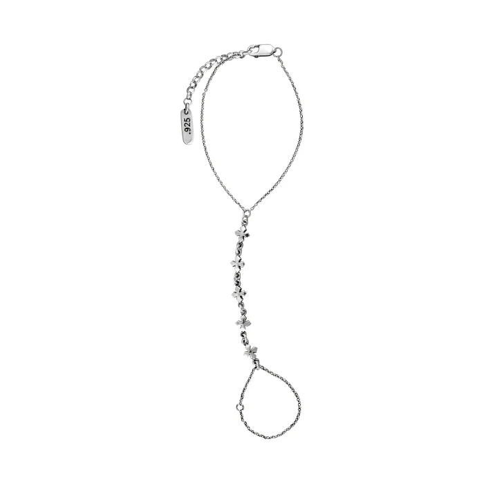 King Baby Hand Chain with Small MB Cross